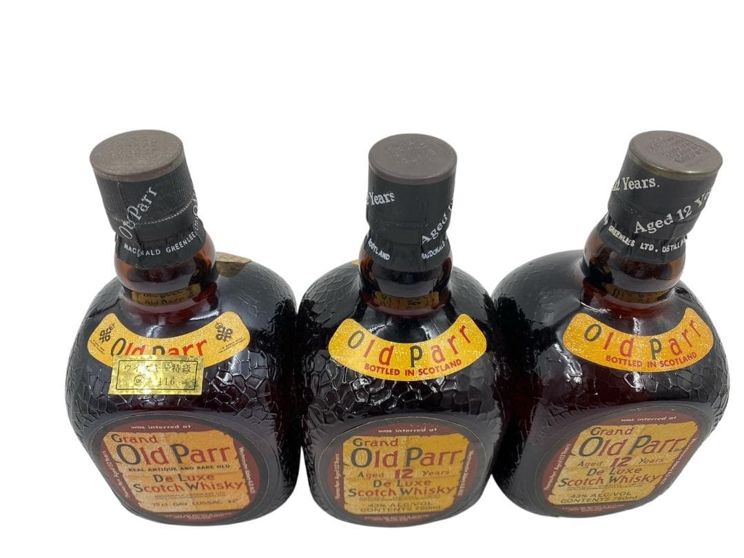 て*じ様 未開栓　グランド オールドパー デラックス 12年 750ｍｌ　7本セ