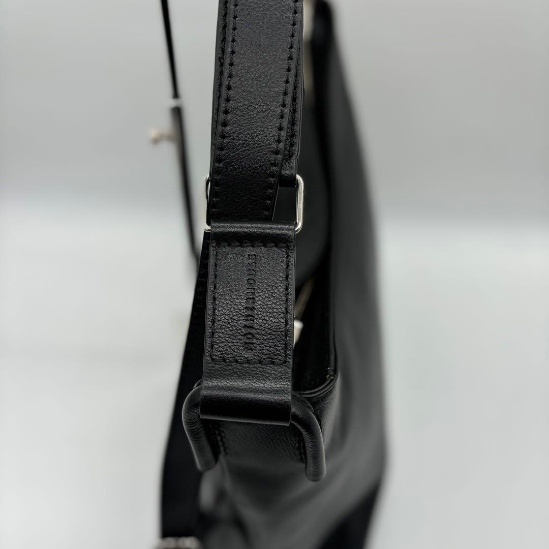新品同様✨MOTHERHOUSE 2WAY レザー ショルダーバッグ ブラック