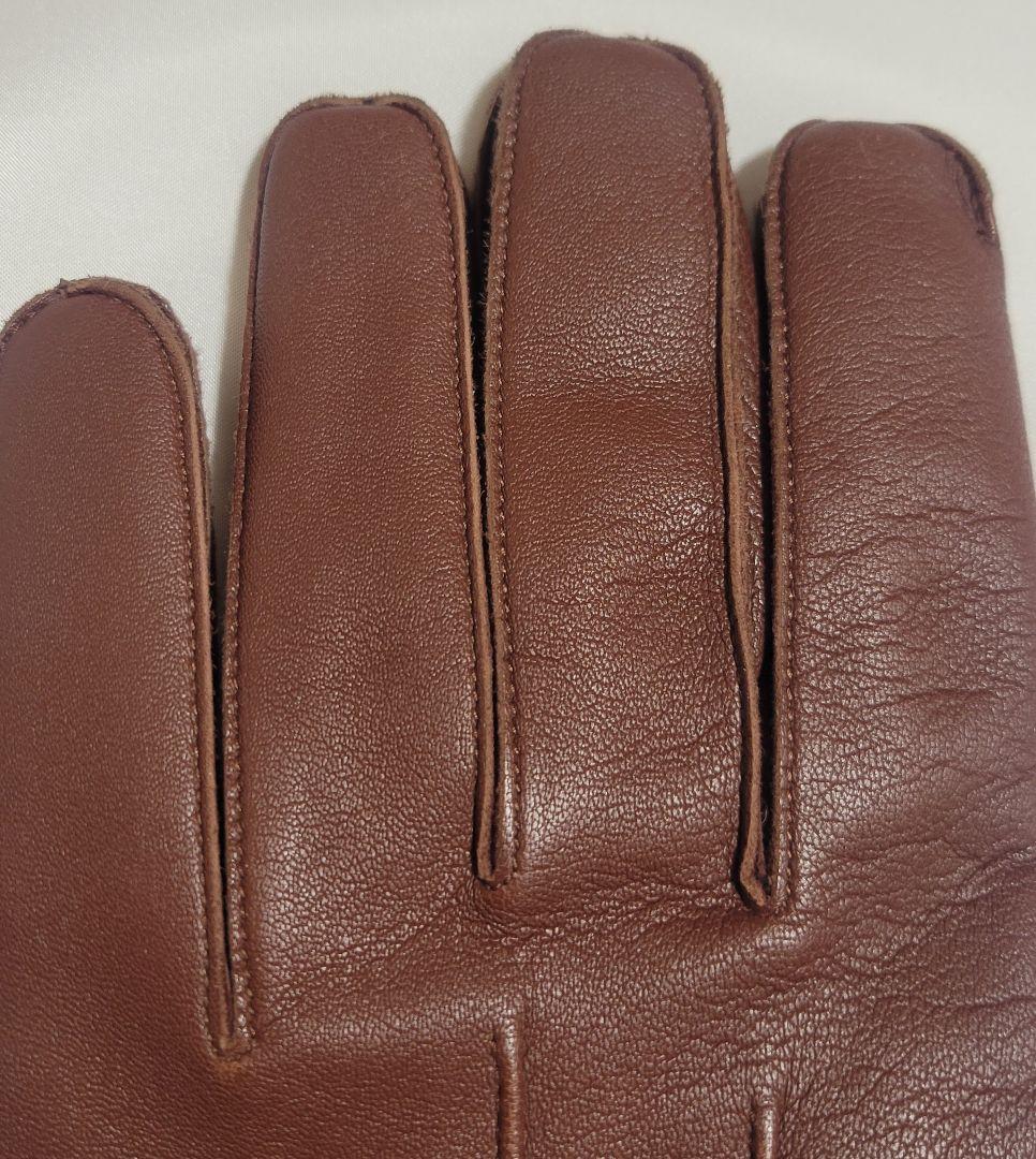 DENTS デンツ グローブ 8 革手袋 紳士手袋 手袋 レザー ブラウン 茶