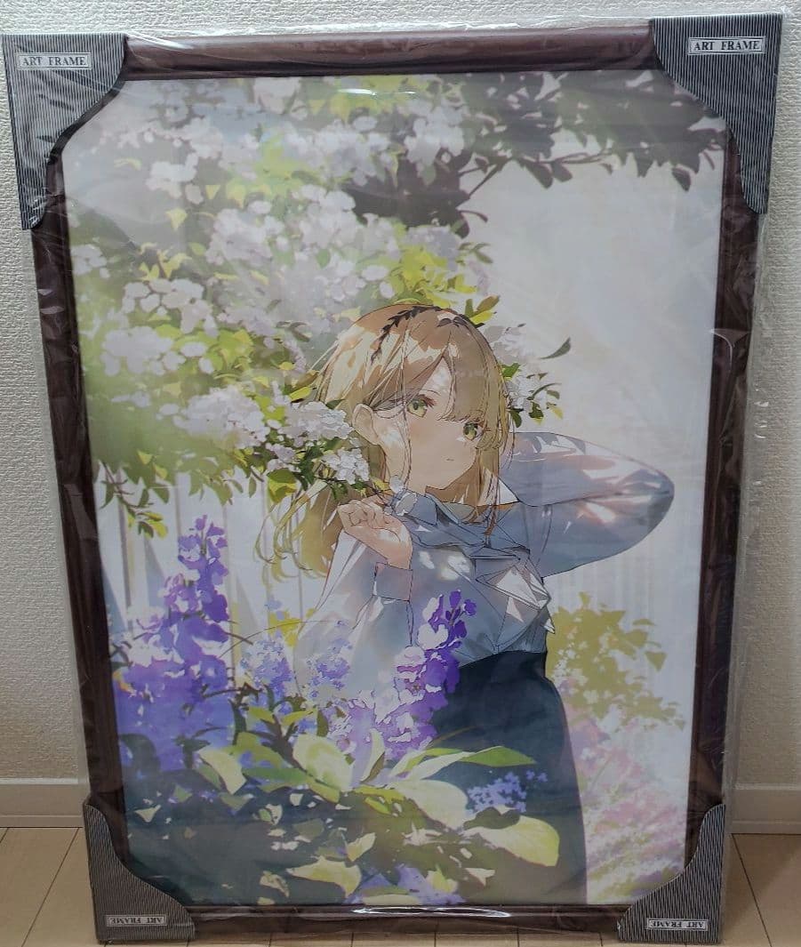 絵師100人展　アシマ　『ra(in)y』複製原画