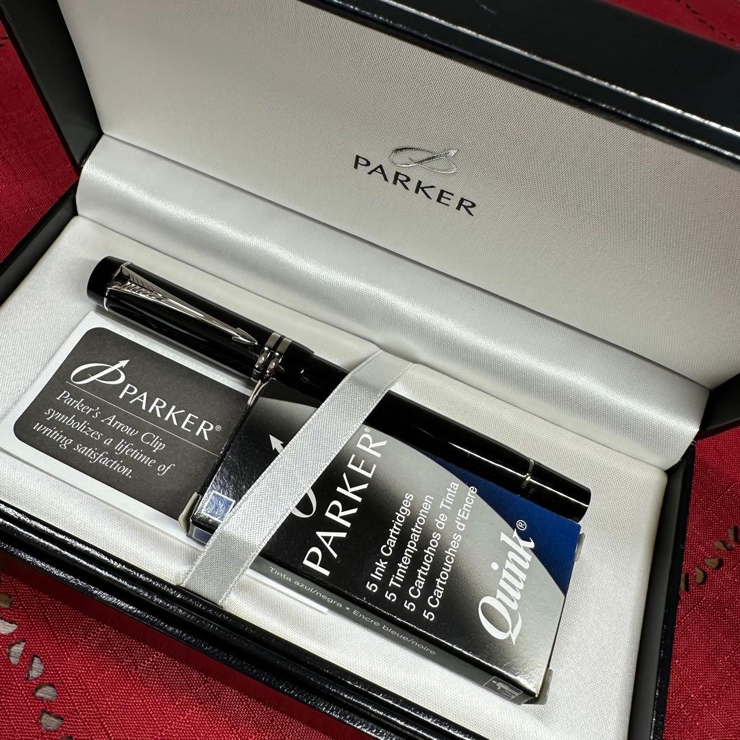 パーカー デュオフォールド 18金 万年筆 PARKER Duofold 新品