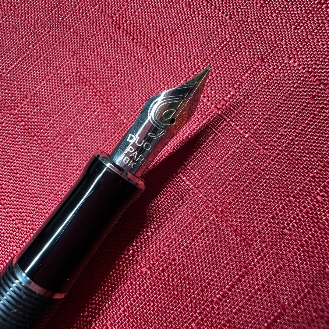 パーカー デュオフォールド 18金 万年筆 PARKER Duofold 新品