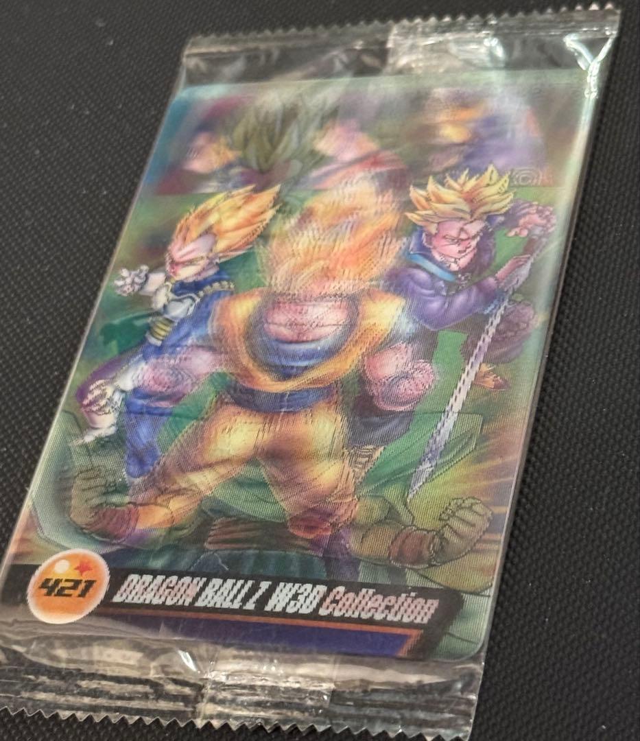森永ドラゴンボールウエハースカードZ W3D 未開封