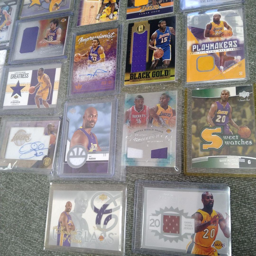 NBA00sレイカーズカード（ジャージ、サイン） 23枚セット