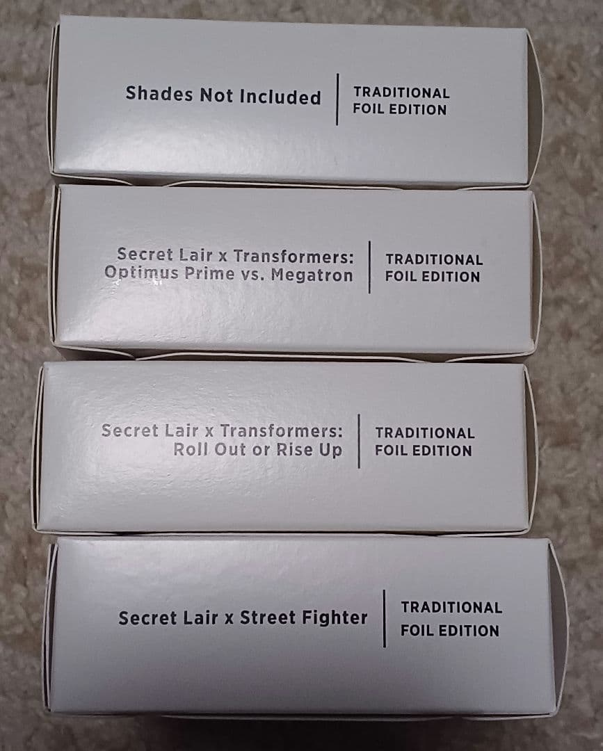 MTG secret lair 4種セット