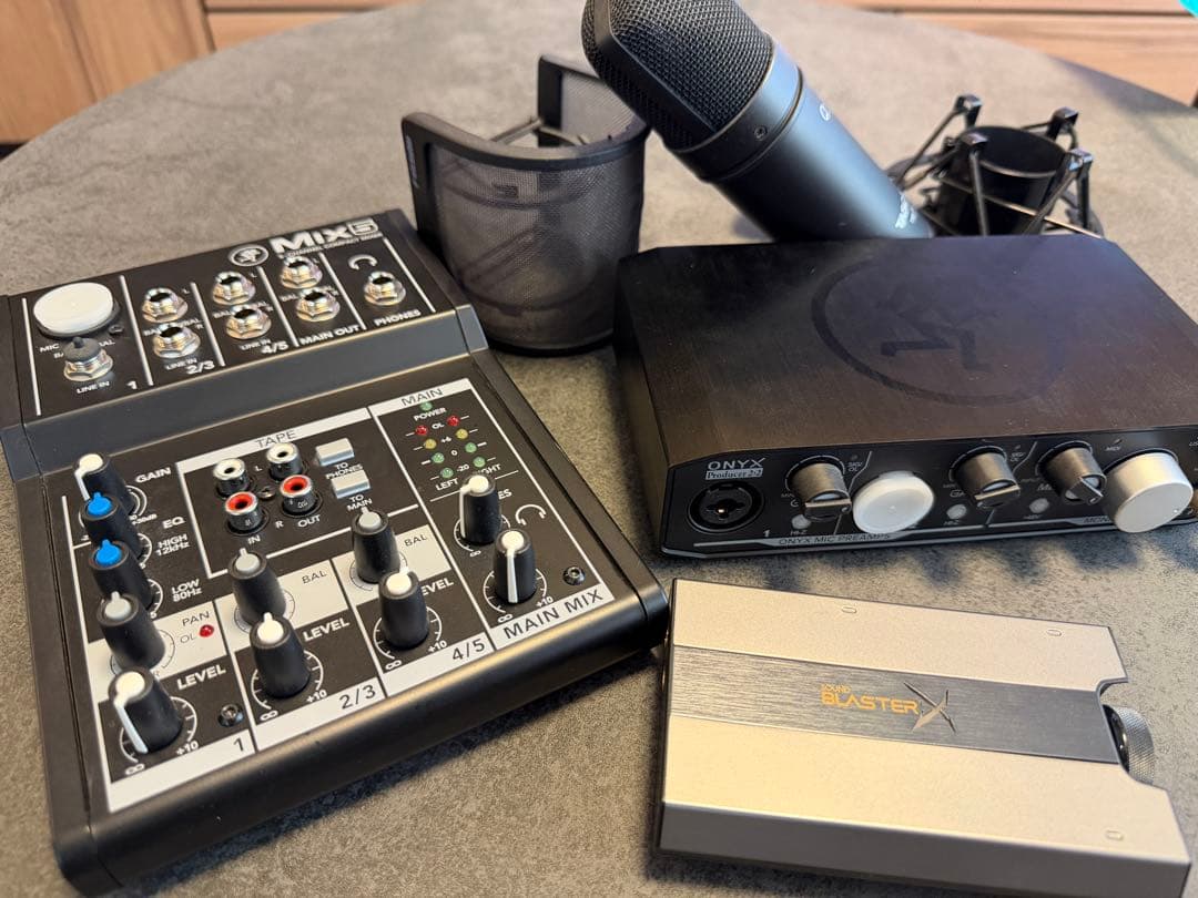 ONYX Producer2.2 + SOUND BLASTER X G6 +他