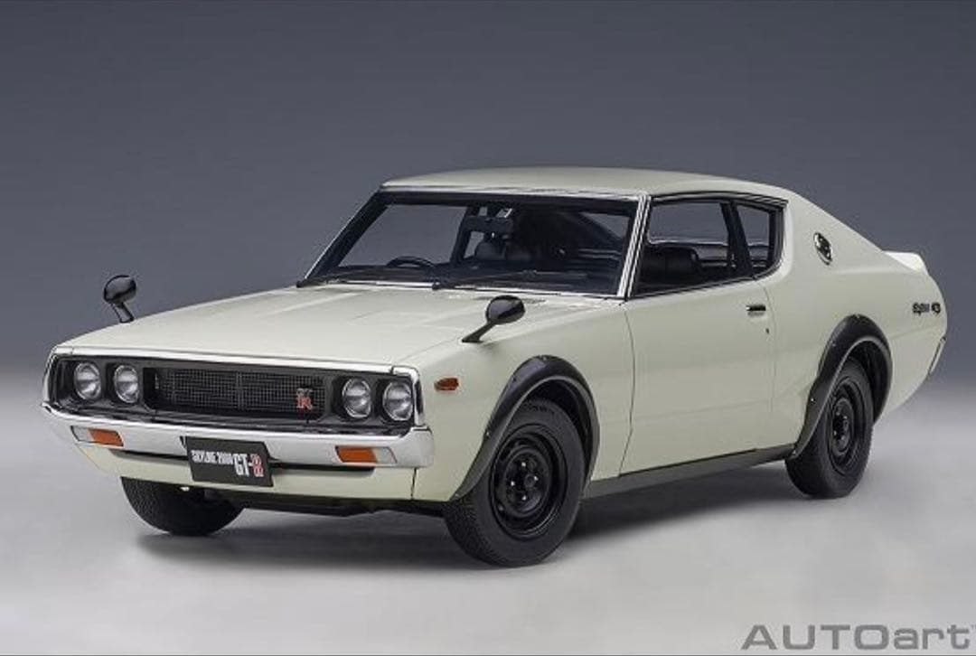 未開封 オートアート 1/18スカイライン GT-R ケンメリ ホワイト