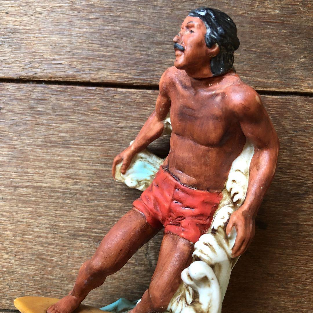 ハワイ　アロハシャツ　サーフ　サーフィン　ティキ　オブジェ