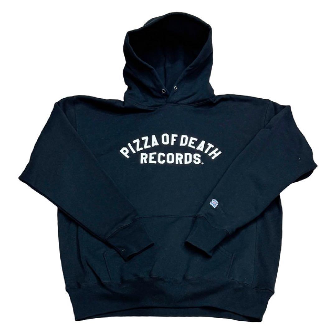 PIZZA Lab Logo HOODIE ブラック XXL ピザ　パーカー