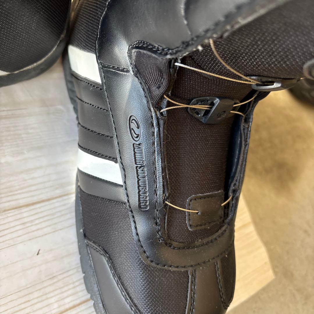 【美品】ZUMA スノーボードブーツ boa ダイヤル式 25cm