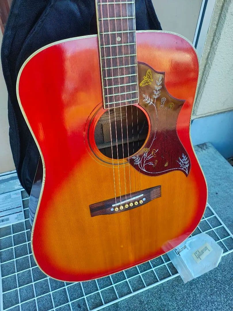 美品 JEISON Hummingbird PU付エレアコ G社シール２枚