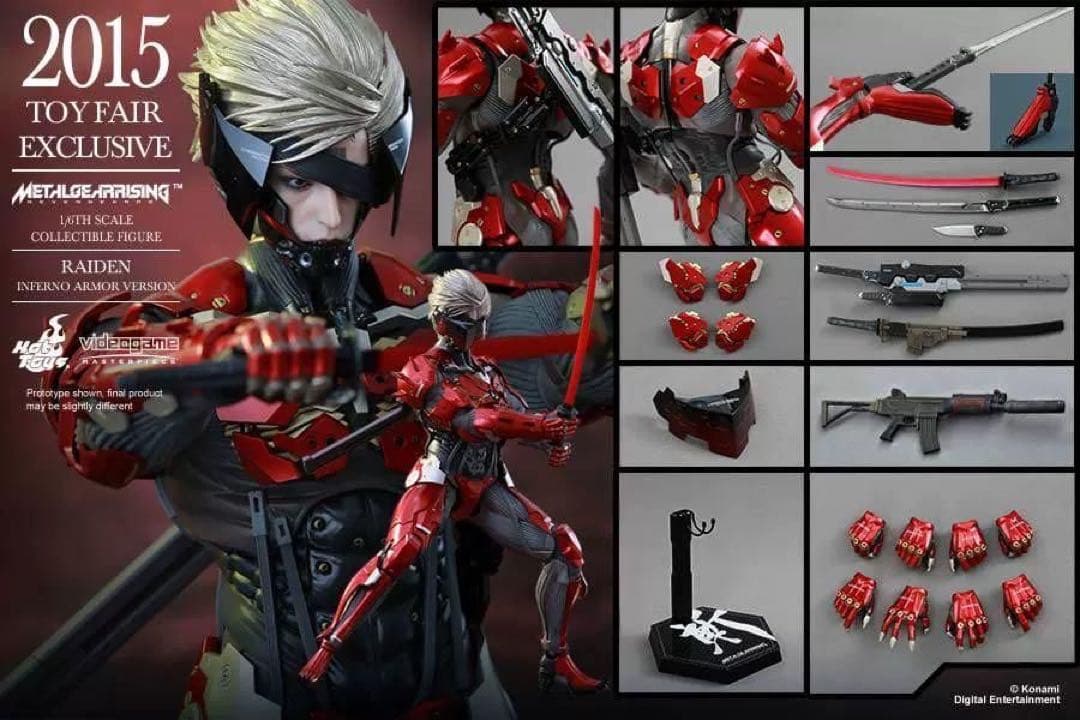 VGM19 ホットトイズ雷電 インフェルノアーマーl Gearフィギュア