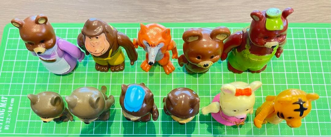 こぐまのミーシャ　フィギュア　昭和レトロ　11体まとめ売り