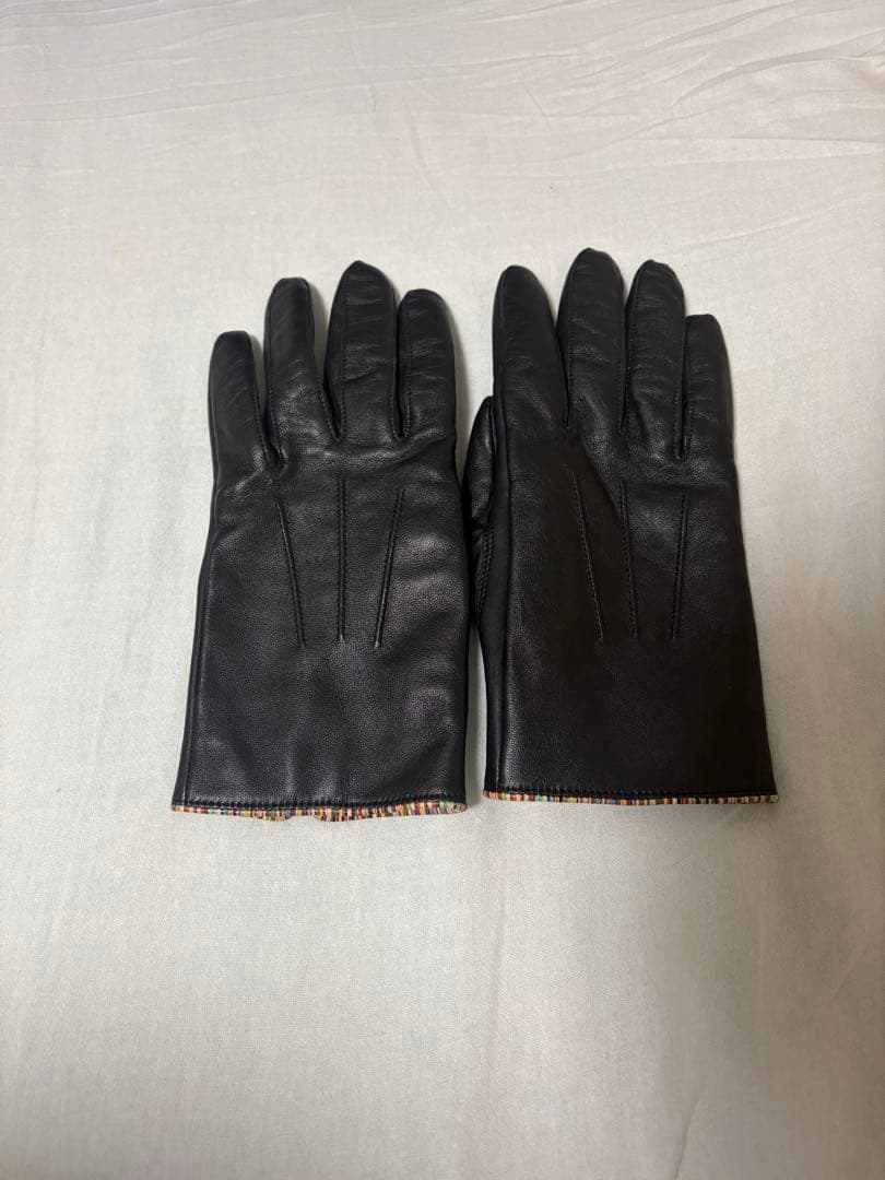 【美品】Paul Smith ラムレザー グローブ 手袋