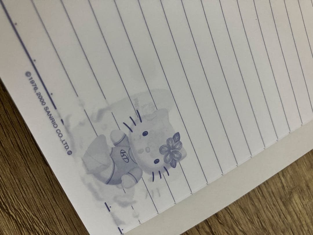 2000年サンリオ ハローキティ サーフィンキティノート 日焼けキティ平成レトロ