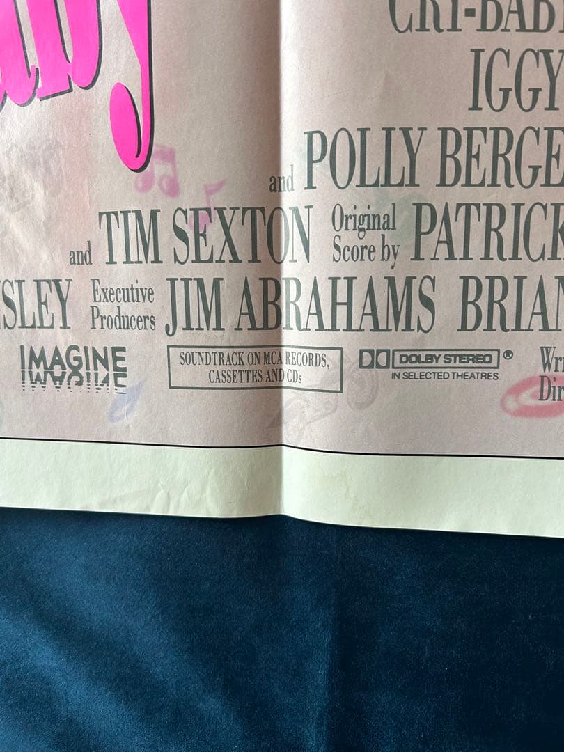 クライ・ベイビー　USオリジナル映画ポスター