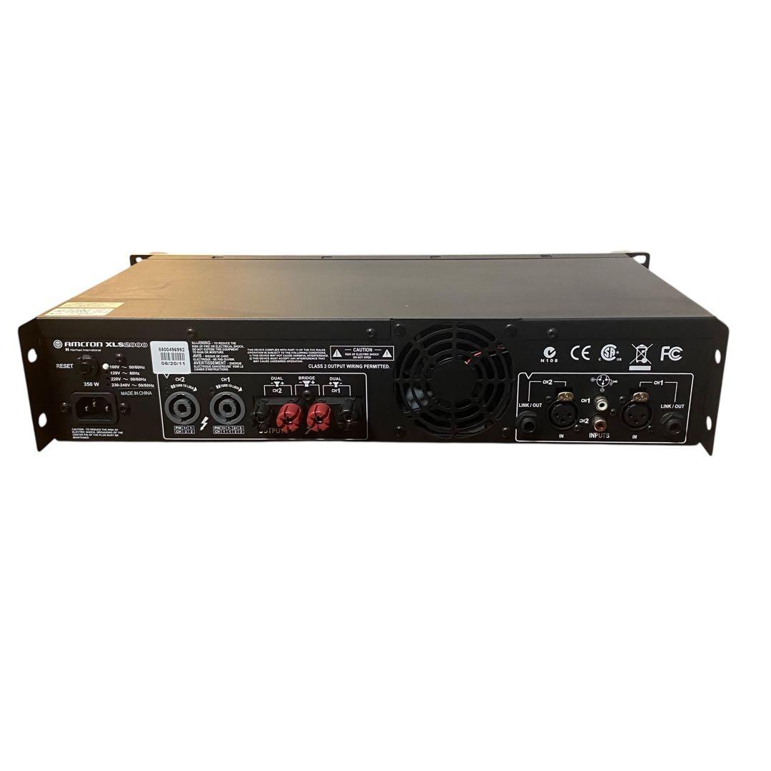 【現状品】アムクロン　デジタルパワーアンプ CROWN XLS2000