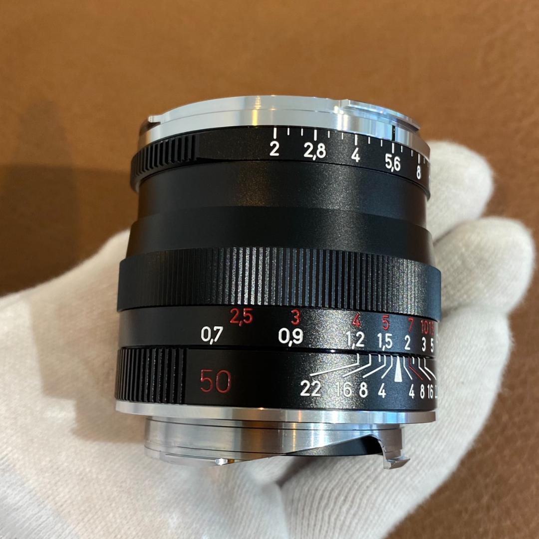 Carl Zeiss Planar T* 50mm F2 ZM Black 箱付