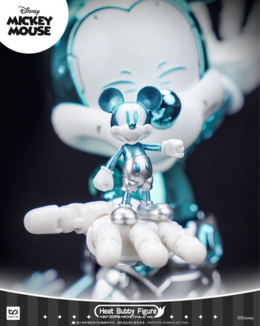 HeatBoys HB0077 ミッキーマウス　合金可動フィギュア ブルー