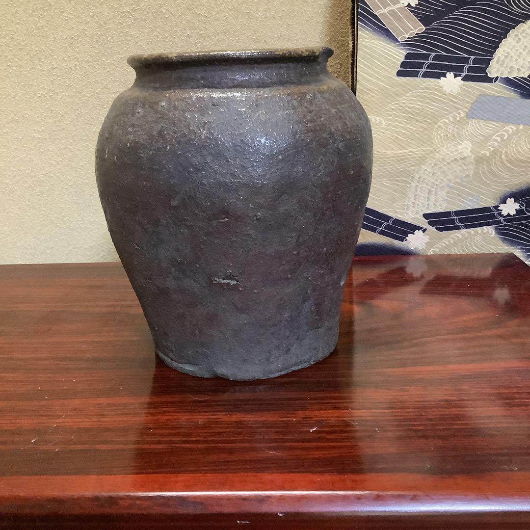 古備前　種壺　古壷　骨董　古美術　アンティーク　古伊万里・丹波・越前・李朝・信楽