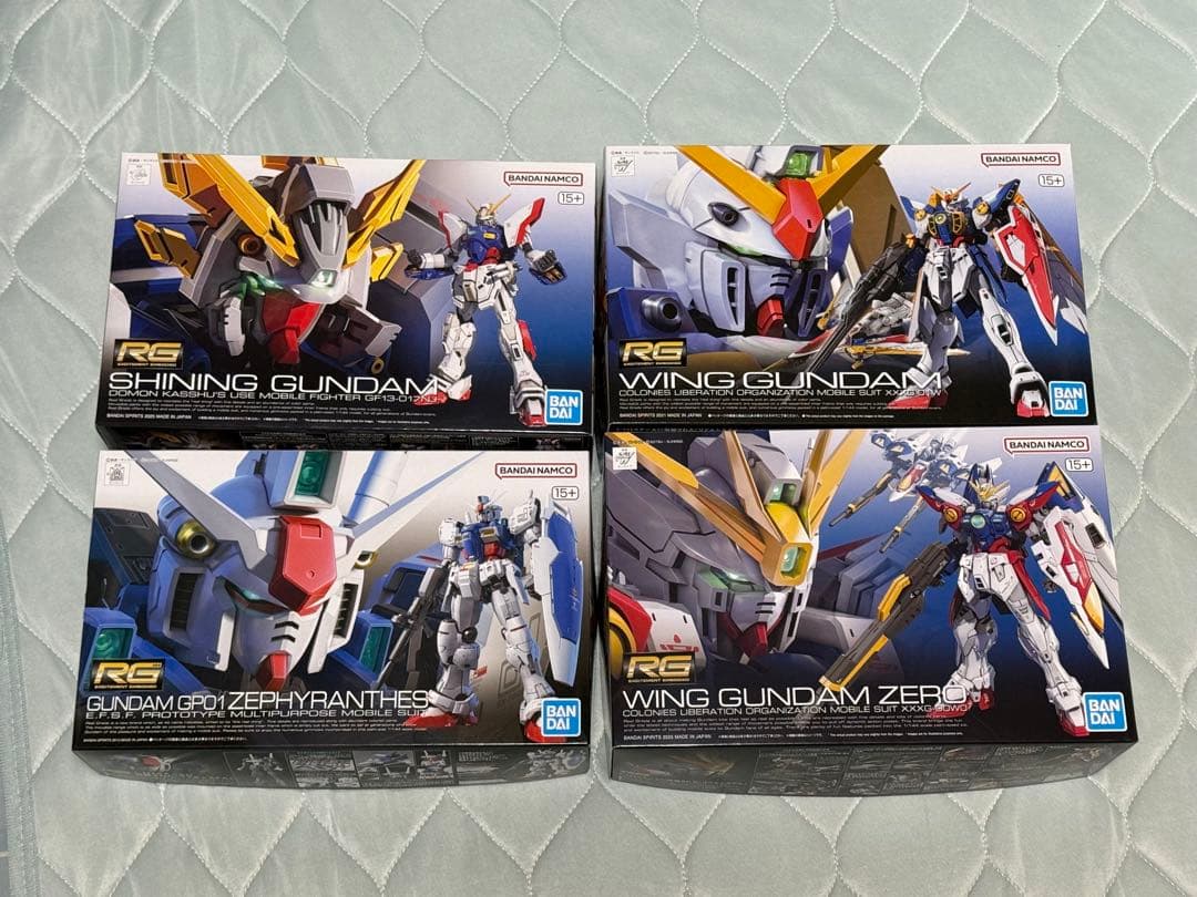 RG ガンダム プラモ ガンプラ 4点セット