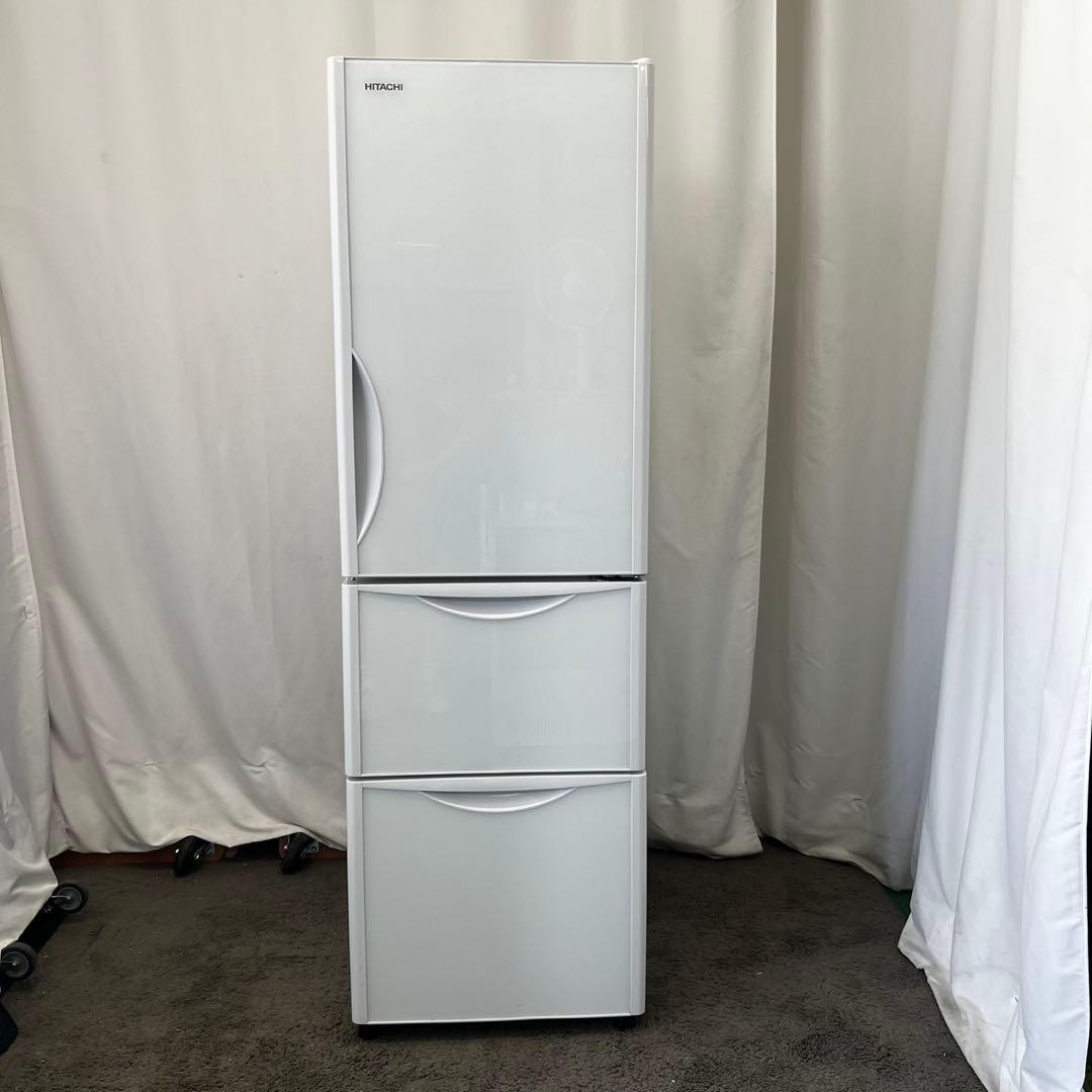 859⭕️冷蔵庫　日立　スリム300-400ℓ　大型　中古　安い　設置無料