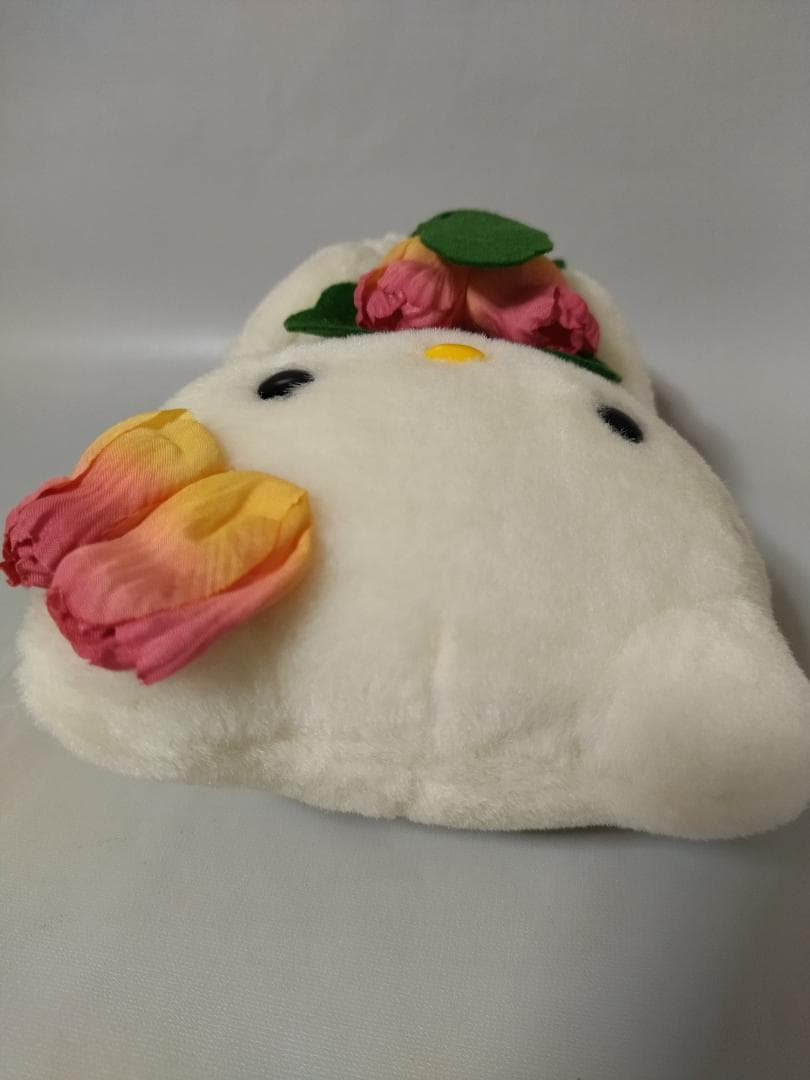 キティ ぬいぐるみ M 富山限定 チューリップ　2006年 タグ付き