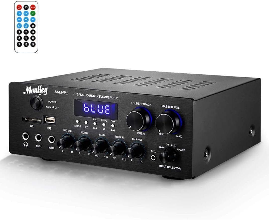 パワーアンプ システム マイクミキサー 220W Bluetooth対応