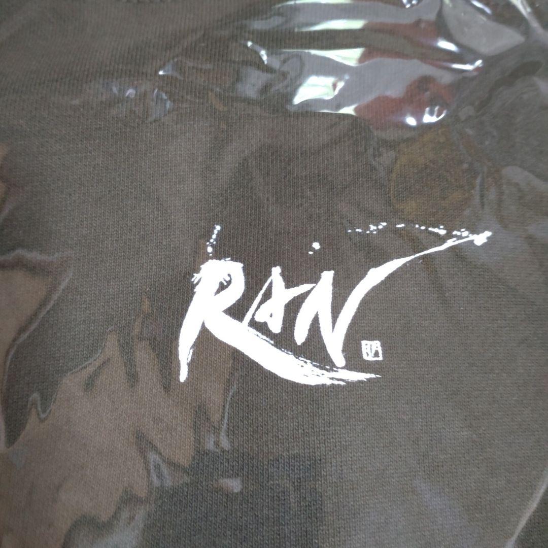 高橋藍グッズ パーカー 新色olive×white Mサイズ　RANロゴ