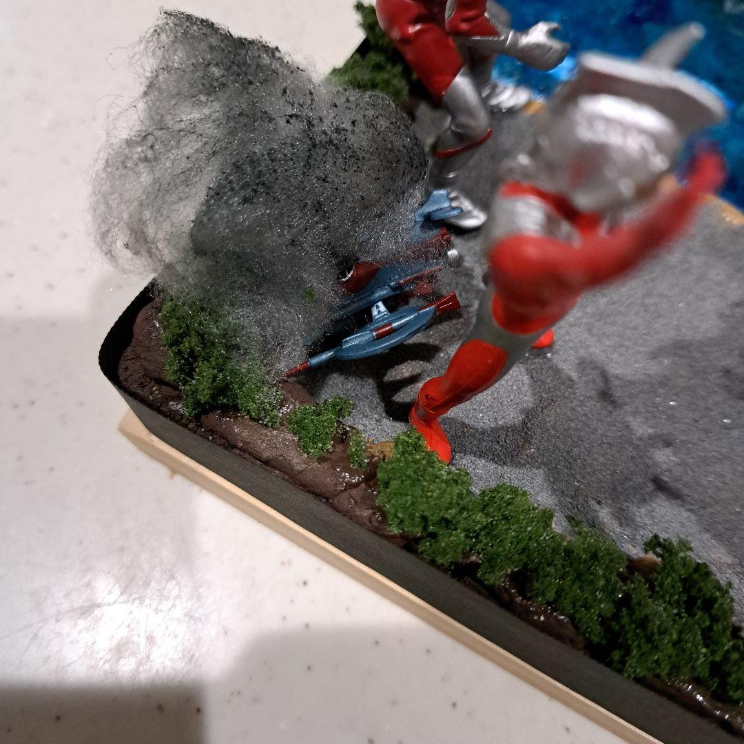 ジオラマ ウルトラ6兄弟