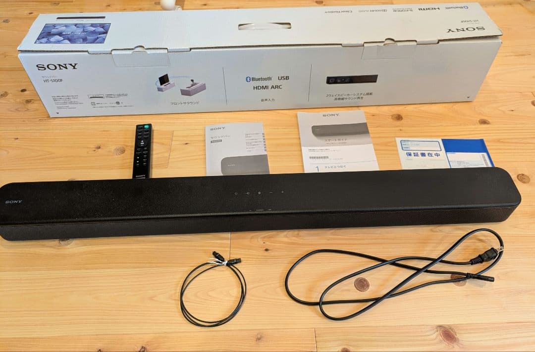 SONY サウンドバー HT-S100F