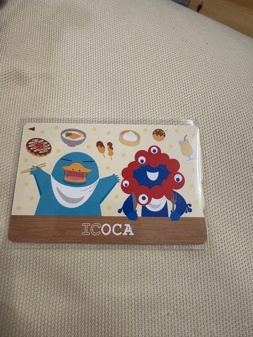 関西万博限定完売品　残高0円 ICOCA記念デザインカード　新品　超希少