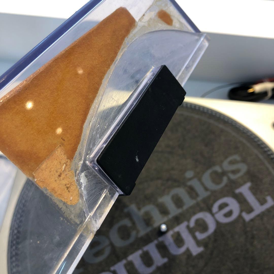 Technics ターンテーブル SL 1200MK3D 電源入りました