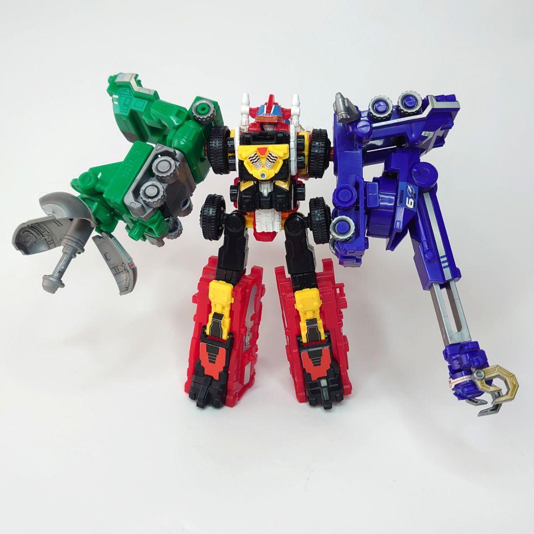 組立済 轟轟戦隊ボウケンジャー ミニプラ スーパーダイボウケンセット(一部欠品)