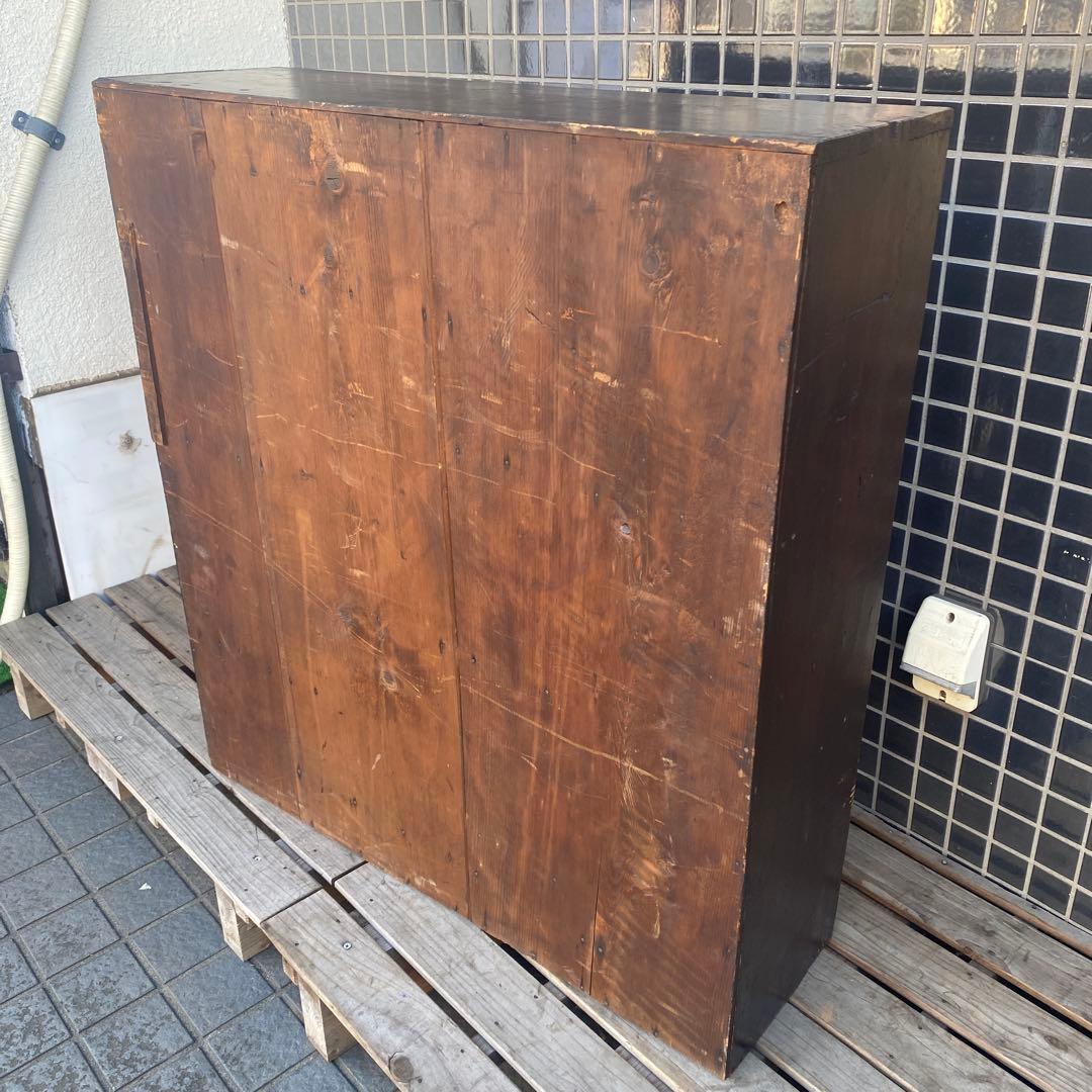 時代物 茶箪笥 水屋箪笥 骨董品 古家具 古民家 アンティーク家具 店舗什器