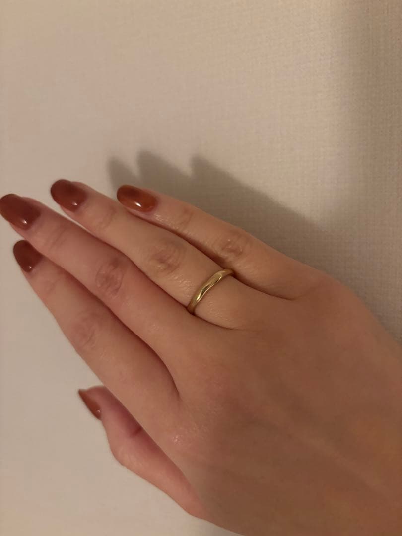 eteピンクゴールド リング 11号