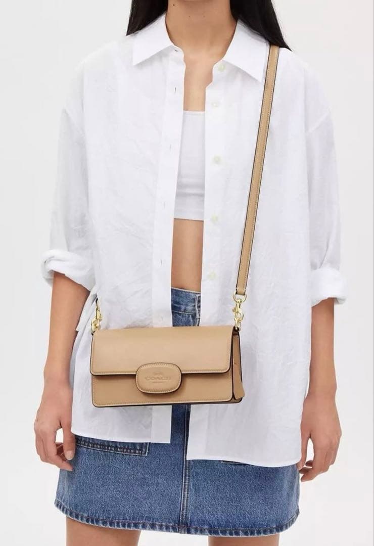 COACHエライザ フラップ クロスボディ バッグ CT851 値下げ