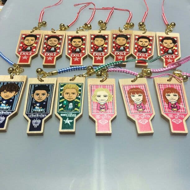 希望額をお願いします 羽子板ストラップ トラステ