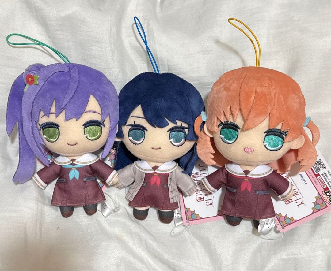 ①② ラブライブ！ 蓮ノ空女学院 きゅるまるぬいぐるみ 3種セット