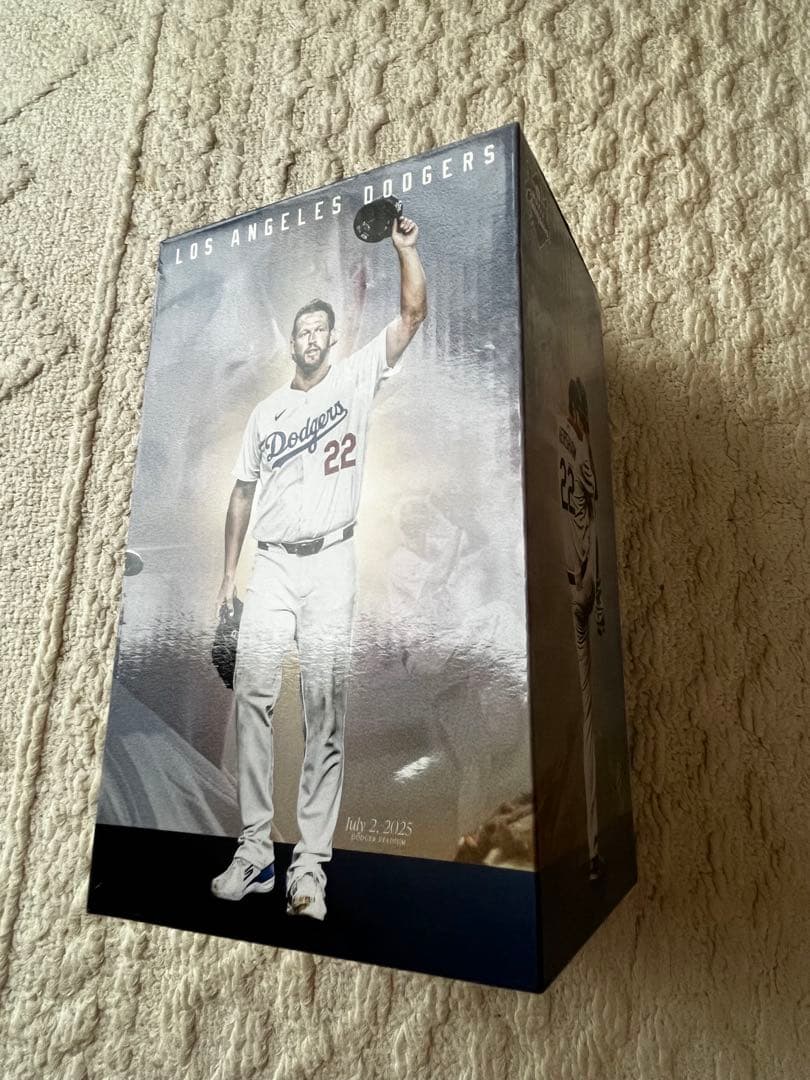 【限定セール】Dodgersクレイトン・カーショー3000奪三振記念ボブルヘッド