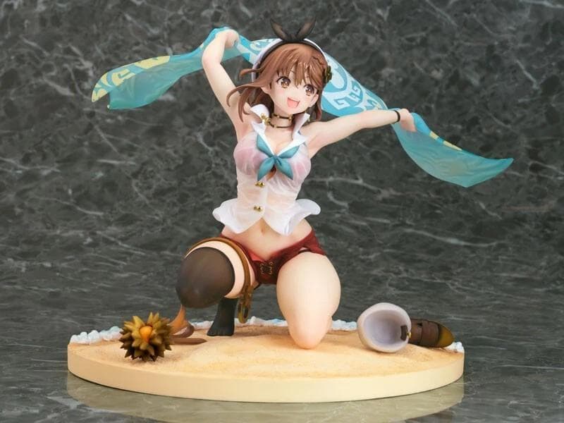 ライザのアトリエ ライザ フィギュア 新品未開封 あみあみ限定タペストリー付