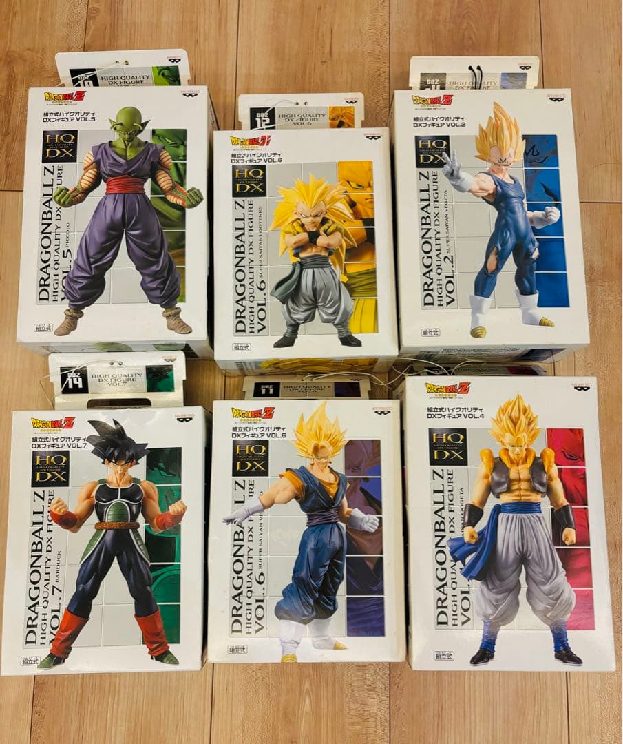 ドラゴンボール　ハイクオリティDX フィギュア　6体セット　レトロ
