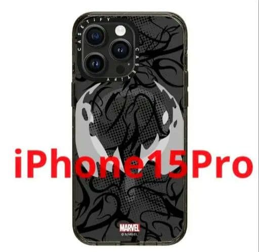 ヴェノムマスク　iPhone 15 Pro CASETiFY