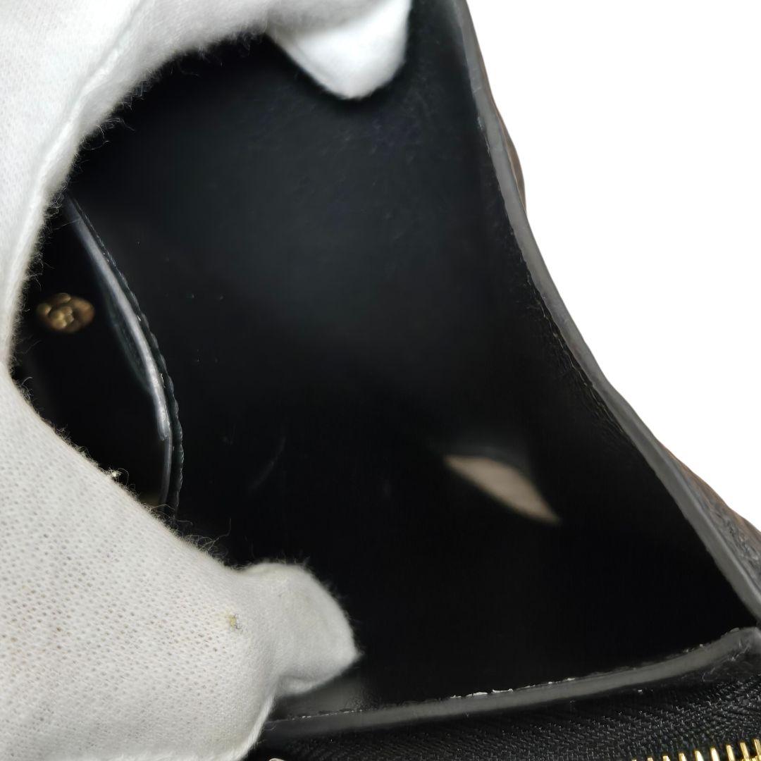 極美品✨ヴィトン 二つ折り財布 アンプラント ポルトフォイユ クレア ノワール