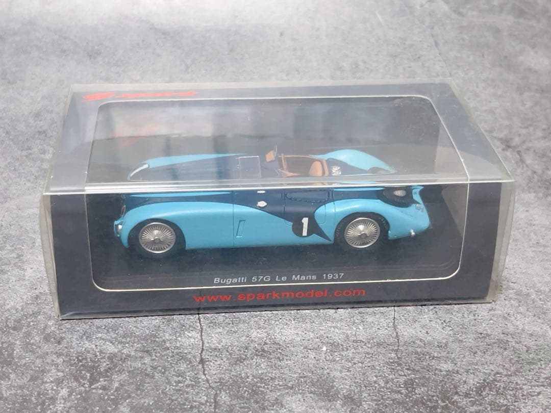 スパーク 1/43 ブガッティ 57G No.1 1937 ル・マン24時間