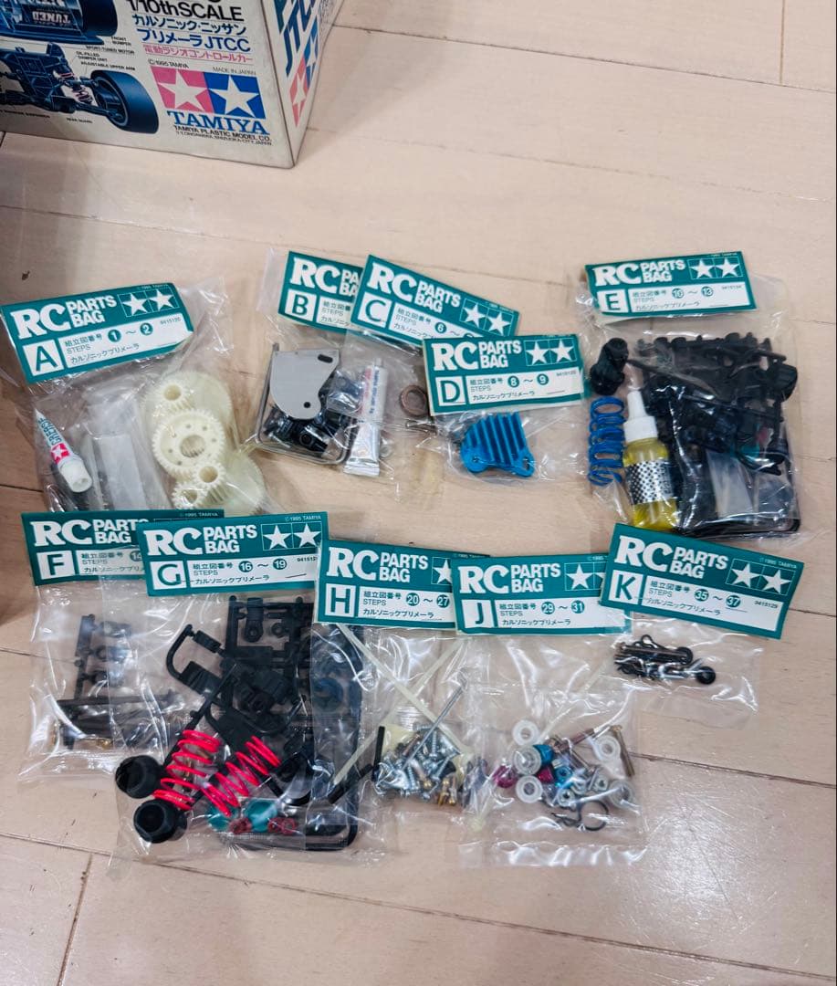 【未組立】ニッサン　プリメーラ　タミヤ　1/10