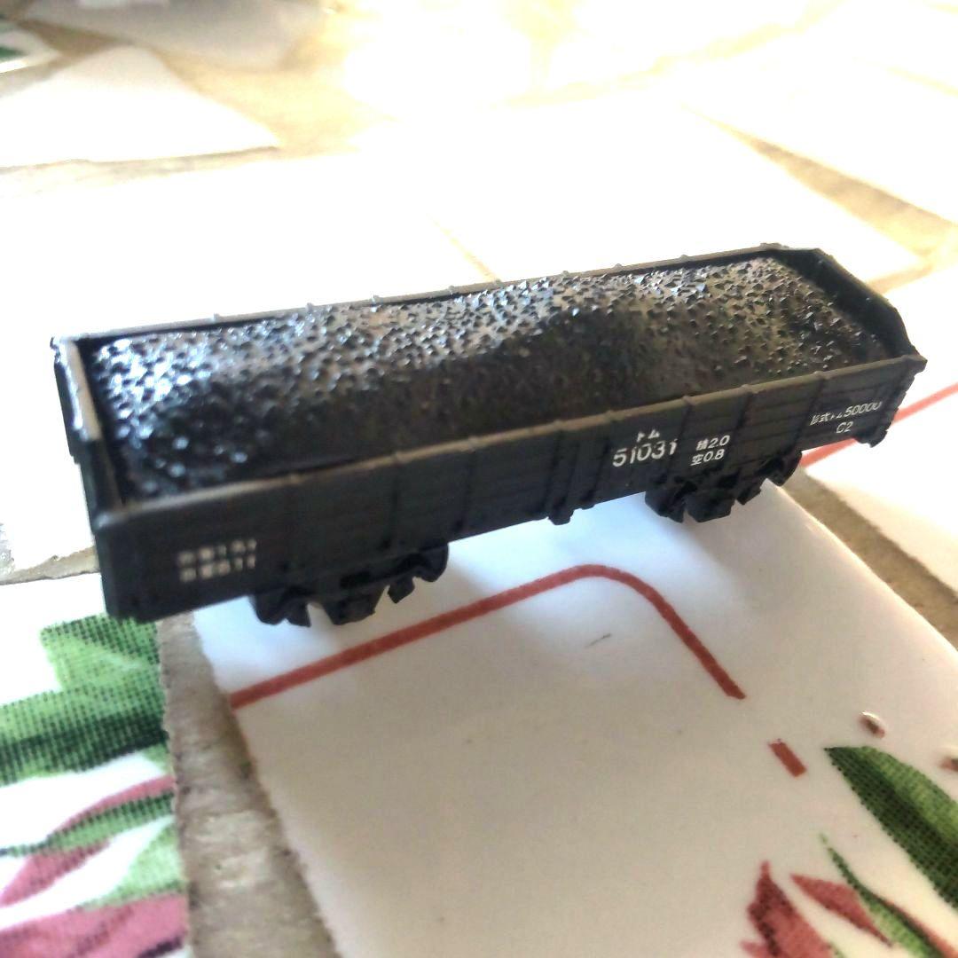 TOMY鉄道模型蒸気機関車他貨車3両