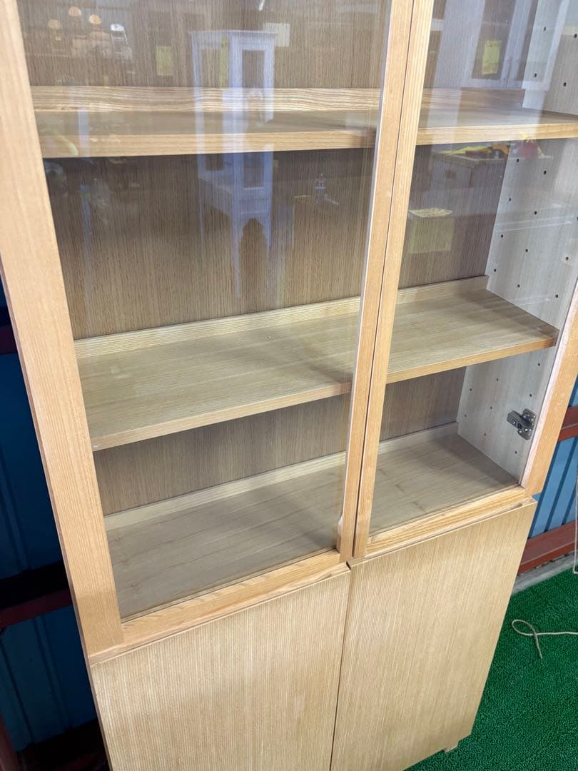 無印良品/良品計画　組み合わせてつかえる木製収納シェルフ　キャビネット　奥行23