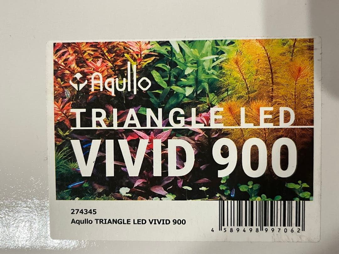 【新品】アクロ TRIANGLE LED VIVID 900 ライト スタンド