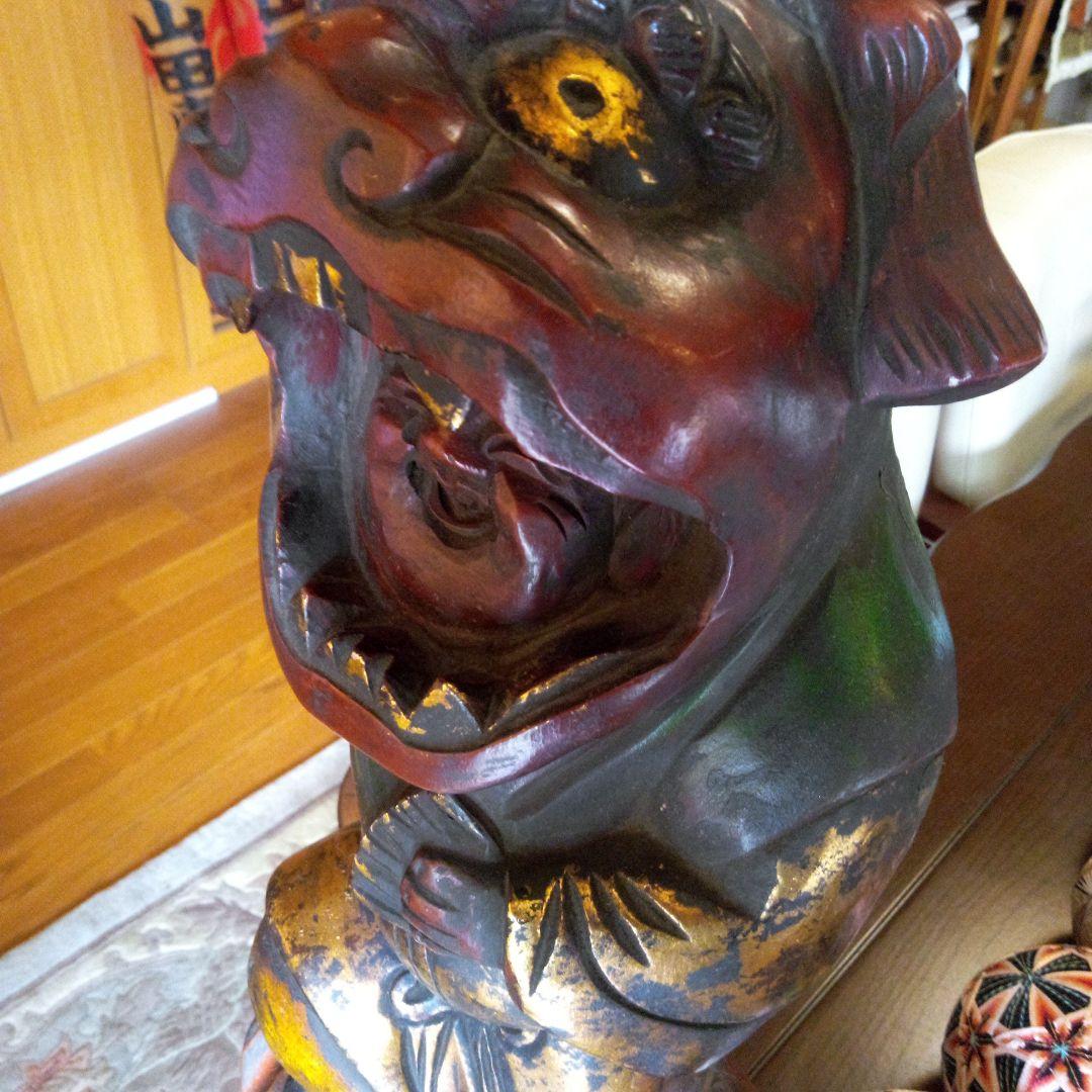 限定、木彫り